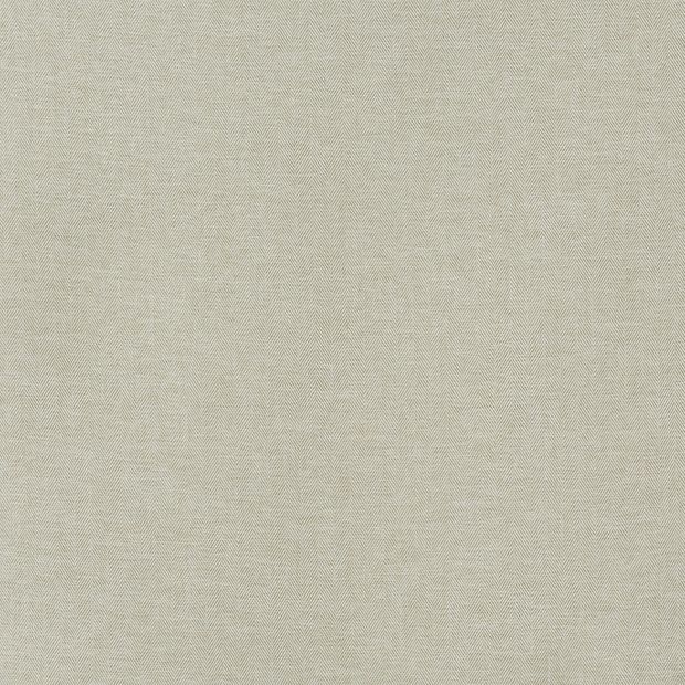Kendra Linen swatch is a plain cream shade with a minute barely there zig zag pattern