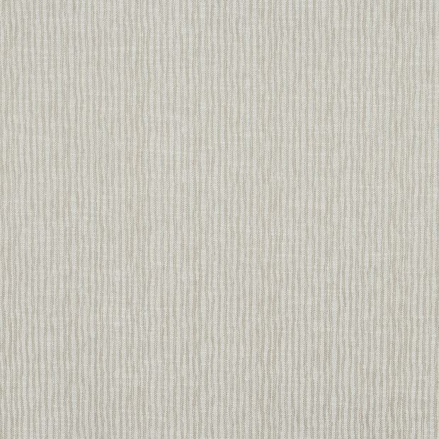 Maisie Almond swatch is a mid-brown textured vertical line design on a cream backdrop