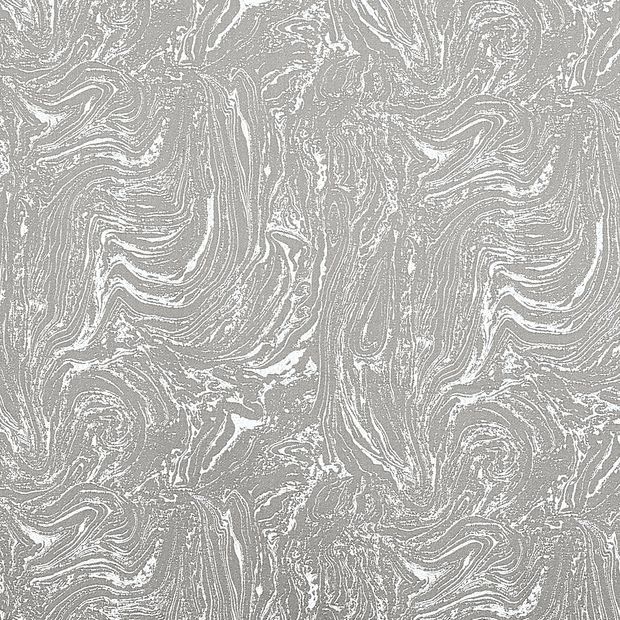 Muse Silver swatch has a silver and off-white marble effect pattern