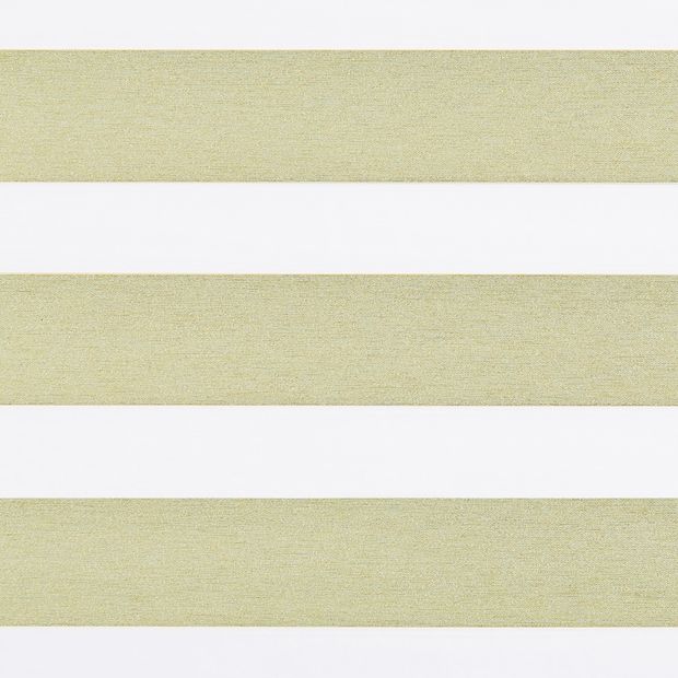 Stripes of cream and white in a repeating horizontal pattern that makes up the nightfall cream swatch