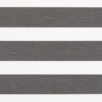 Nightfall slate swatch in a striped pattern of dark grey and white