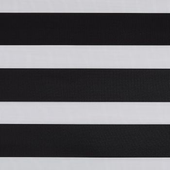 white and black horizontal stripes of dawn black