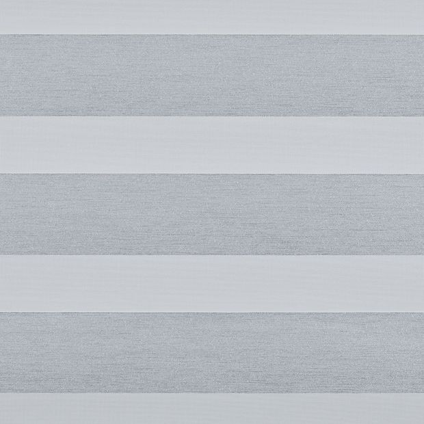 Nightfall white swatch is an off white shade, alternating between sheer stripes