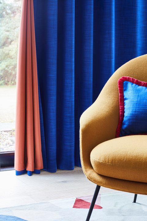 picture Living Room Navy And Mustard Curtains off beautiful made to measure curtains