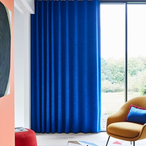 Mahale Cobalt Curtains Hillarys Mahale Cobalt Curtains Hillarys, Cobalt Blue Curtains Uk