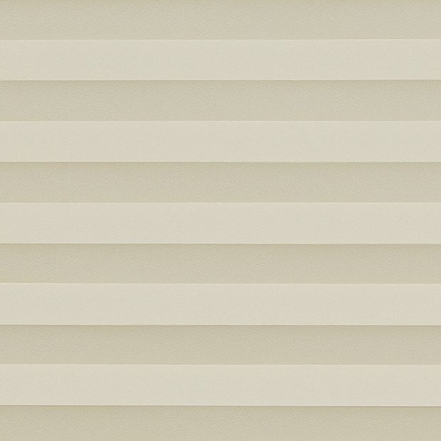 cream colour swatch for pleated blinds