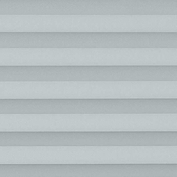 Silver textured  swatch for pleated blinds
