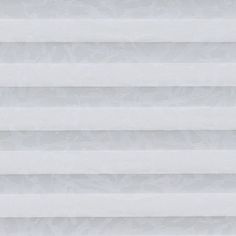White patterned  swatch for pleated blinds