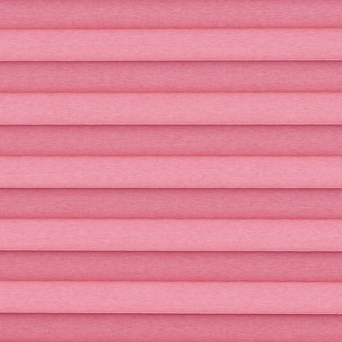 Pink plain swatch for pleated blinds