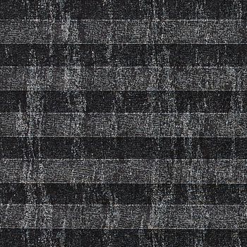 Black and silver shiny patterned  swatch for pleated blinds