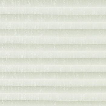 Cream swatch  for pleated blinds featuring ribbon print