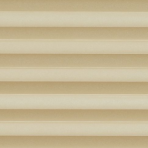 Gold swatch for pleated blinds
