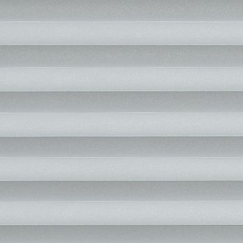 Silver plain swatch for pleated blinds