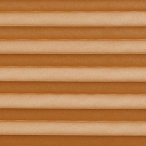 Copper gold swatch for pleated blinds