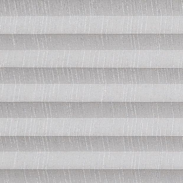 Grey striped effect swatch for pleated blinds