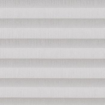 white striped swatch for pleated blinds