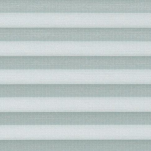 Light blue textured swatch for pleated blinds