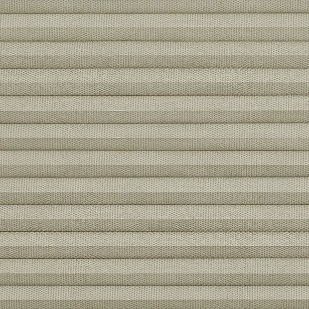 Thermashade Taupe swatch for pleated blinds