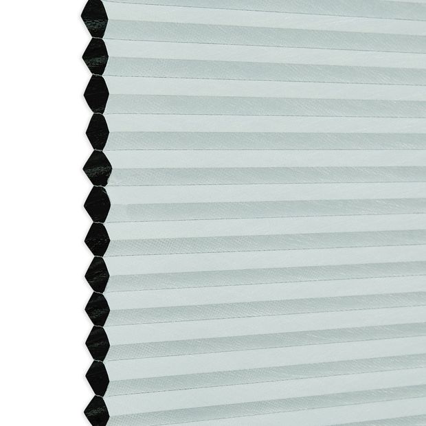 Thermashade blackout white swatch for pleated blinds