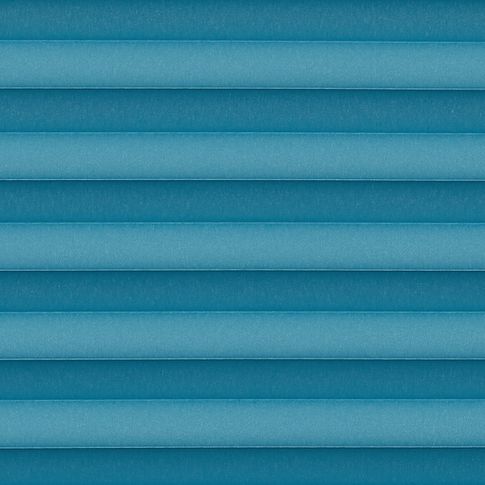 Blue swatch for pleated blinds