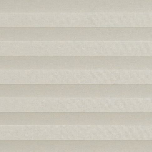A close-up shot showing the Zen Cream fabric in its pleated form