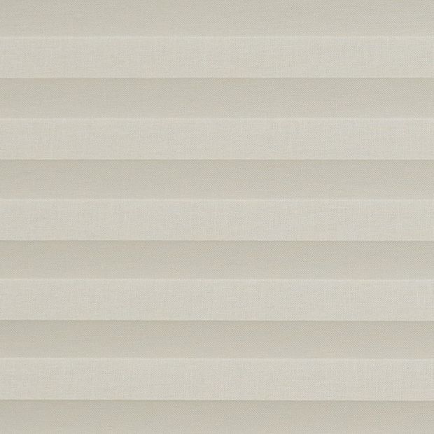 A close-up shot showing the Zen Cream fabric in its pleated form