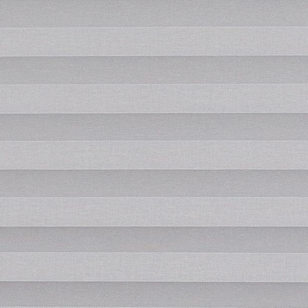 Swatch showing the Zen Light Grey Pleated fabric