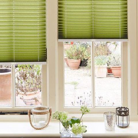 Bali Moss Pleated Conservatory Blind