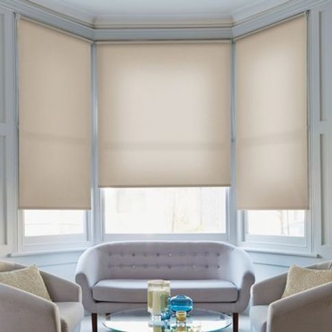 Roller Blind_Acacia Taupe_Roomset