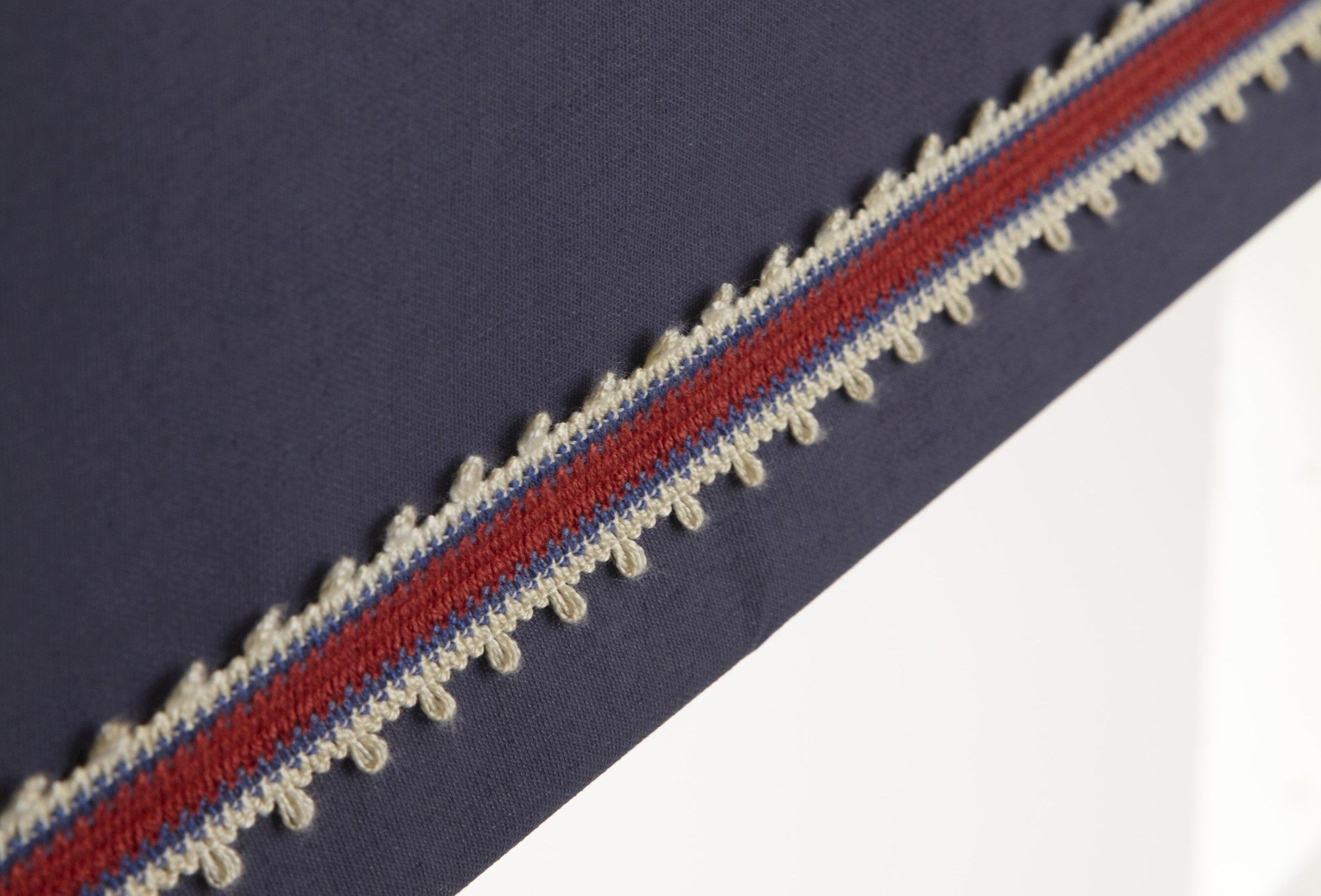 a close up of the roller braid 