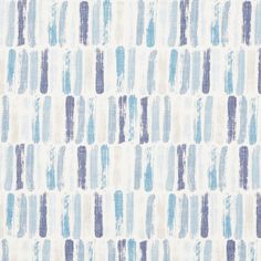 Tally Indigo swatch features chalked lines of white and shades of blue