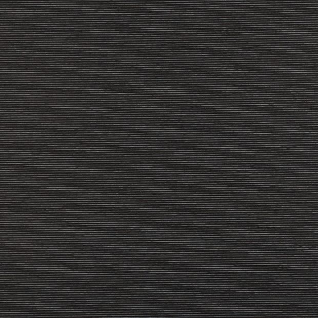 Hickory Jet swatch is a pitch black shade with intertwining white threads to give it a little lift