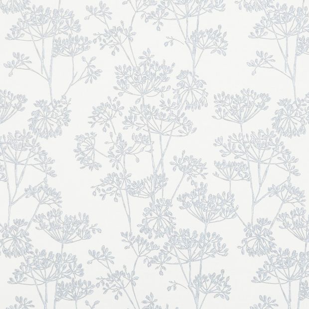 Swatch fabric of Polly Bluebell which is part of the Rollers Collection
