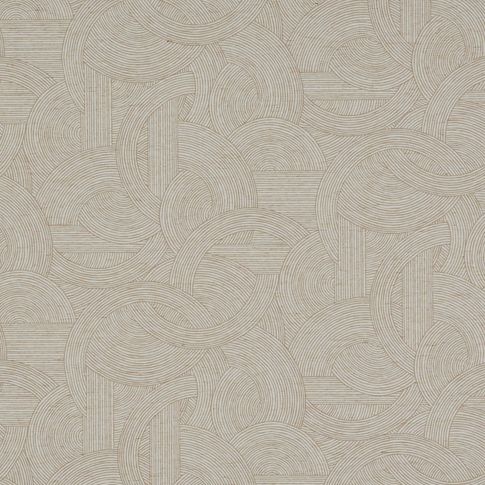 a repeating pattern with arches and straight lines in white and light brown