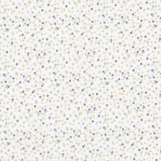 Milo Popcorn shade is a white background with a scattered pattern of coloured dots in shades of grey and orange-yellow