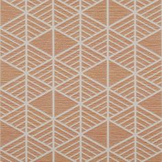 Geometric triangular pattern made of cream lines on a brown textured background