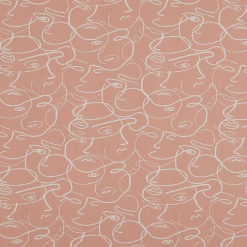 Pablo Coral swatch fabric