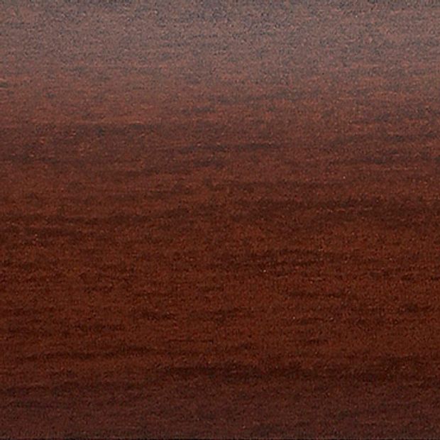 Dark brown coloured wood with dark grain detail
