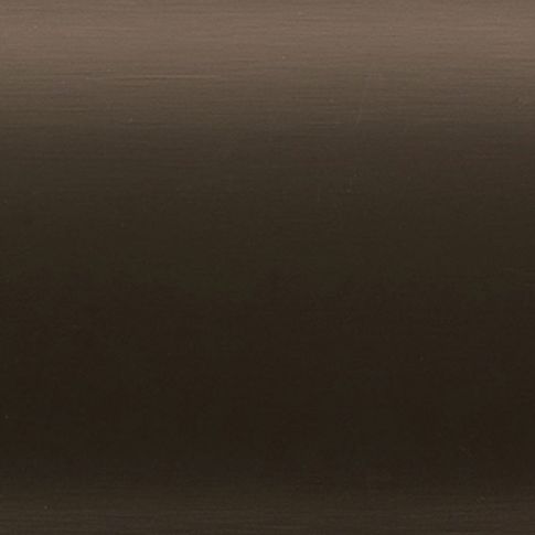 A brown swatch showing a close-up view of the Spectrum Mocha Venetian blind