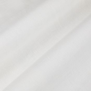 white folded voile curtain fabric 