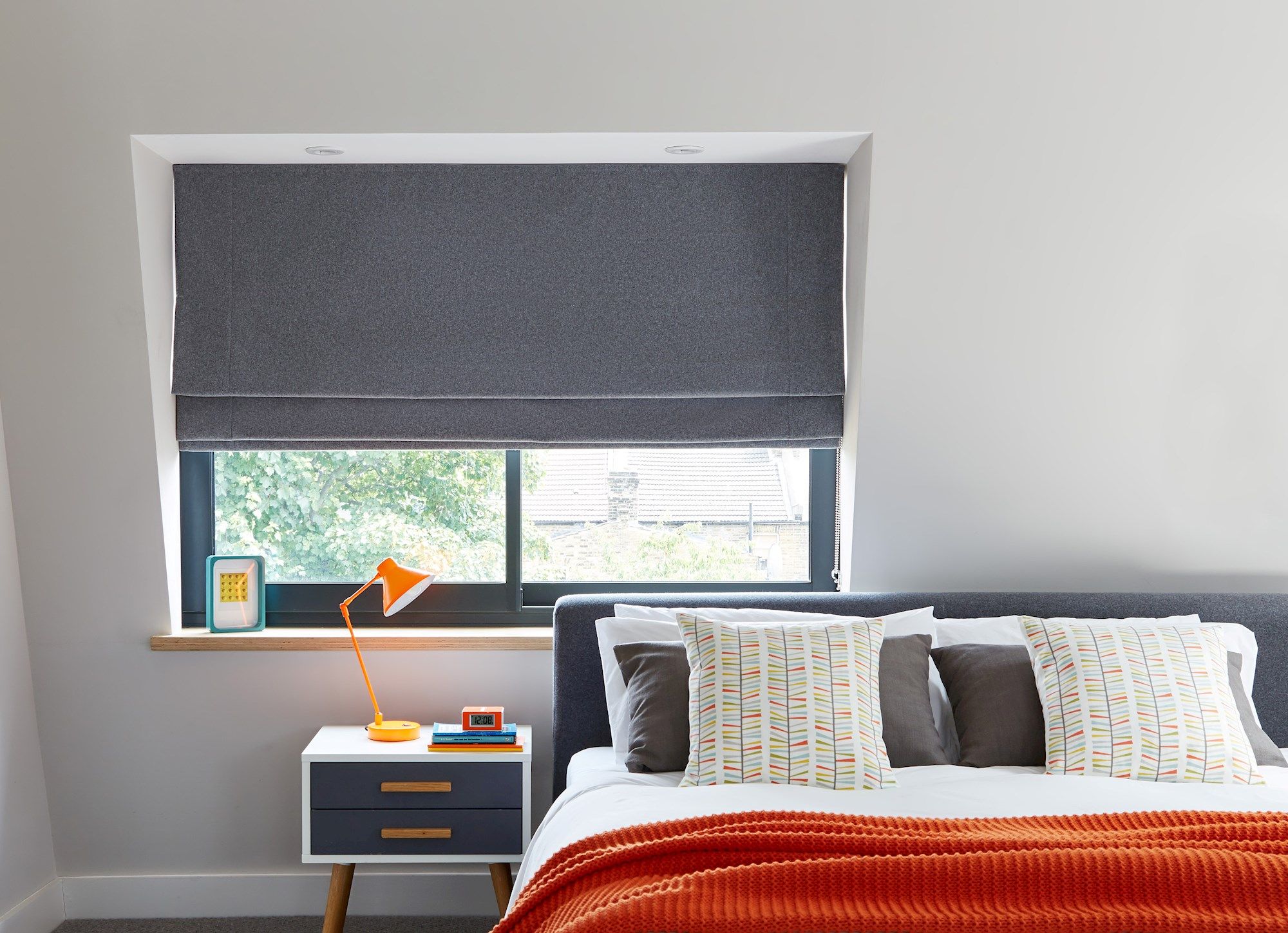 Grey Blinds MadetoMeasure in the UK Hillarys™