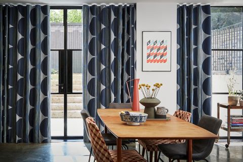 Curtains Up To 20 Off Selected Hillarys Curtains Hillarys, White And Navy Curtains Uk