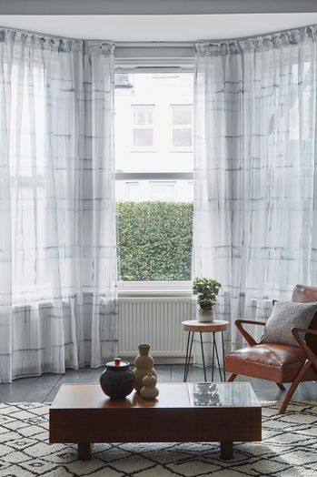 Curtains Up To 20 Off Selected Hillarys Curtains Hillarys, Black And White Striped Curtains Uk