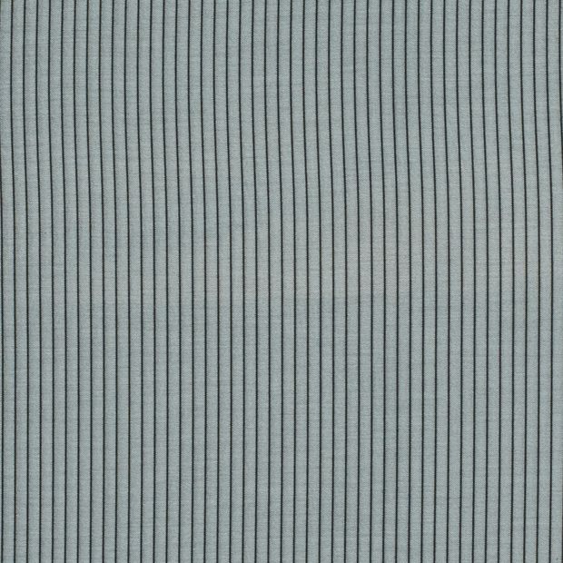 Petra Mineral swatch is a greeny-grey backdrop with a dark pinstripe pattern