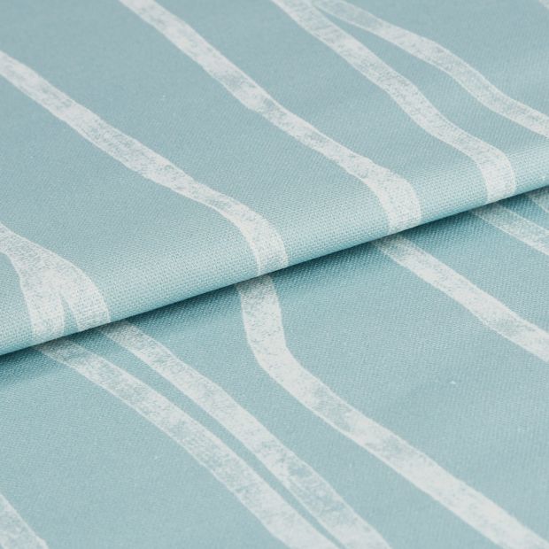 calm collection softs swatch of folded flow glacier fabric