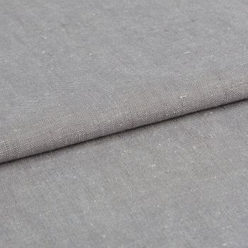 Folded Pure Hemp Pewter fabric from the Calm Collection