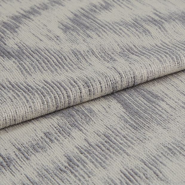 Grey and cream textured pattern of Tranquil Ash folded over