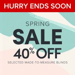 Spring sale blinds range creative
