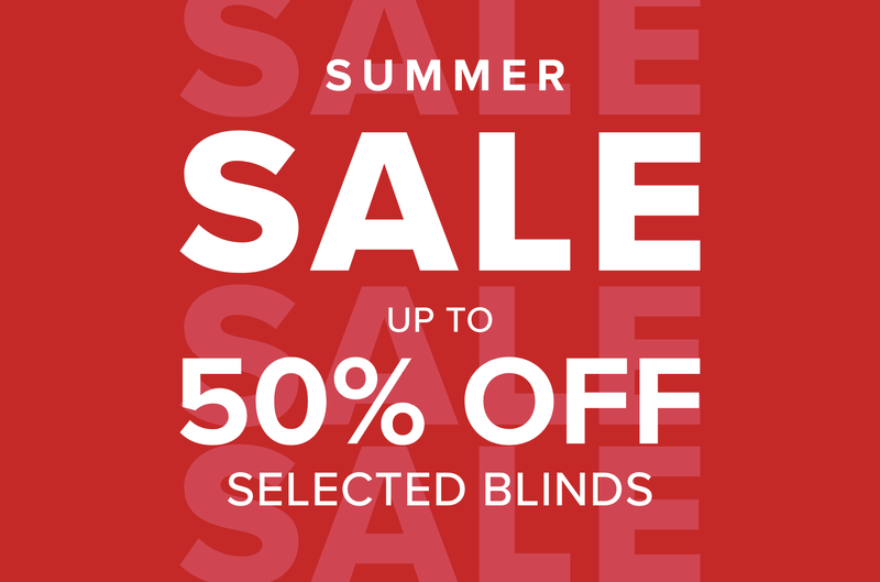 hillarys summer sale up to 50% off selected blinds interrupter