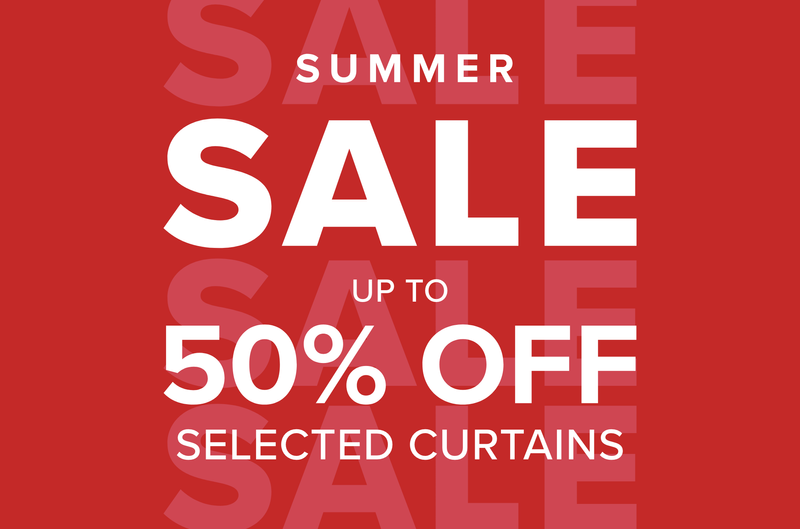 hillarys summer sale up to 50% off selected curtains interrupter